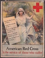 2 Posters: American Red Cross, Outagamie War Chest