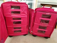 Joy Mangano Fuchsia 2 Pc. Luggage Set