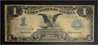 1899 $1.00 "BLACK EAGLE" SILVER CERT, VG+