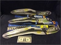 Lot of 20 inch 24 inch and 17 inch windshield