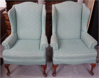 Pair of Wingback Chairs