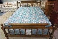 Full Size Bed with Headboard Footboard and Rails