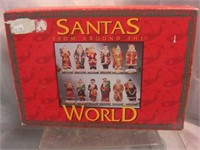 Santas of The World Set -in Box
