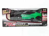 RC Sport Custom Camaro Car. Opened box and