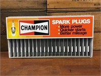 Original Champion spark plug cabinet