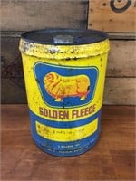 Golden Fleece 5 gallon tin