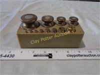 Set of Balance Scale Weights