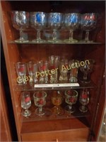 Collection of Bar Glass - Schlitz, Pabst Blue Ribn