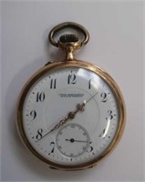 Antique 18ct gold Alpina Union chronometre