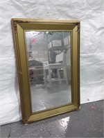 Vintage Gold Gilded Framed Mirror