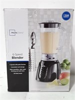 Convenient 6 Speed Blender. Opened box and