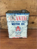 Atlantic 1 gallon oil  tin