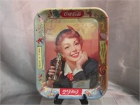 Vintage Metal Coke Tray