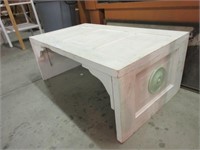 Coffee Table Made From Old Door