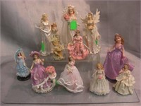 Small Cast Figurines -Brides, Angels, etc.