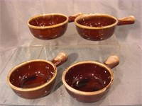 4 McCoy Ceramic Soup Bowls