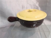 Hall Ceramic Sauce Pan w/Lid & Pour Spout