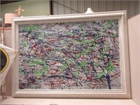 Large Original Abstract Painting by Ray Cabler