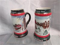 Budweiser X-Mas Collector Mugs