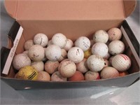 Shoe Box full of Golf Balls