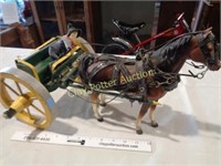 Carriage Decor with Breyer Horse