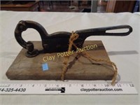 Old Iron Tobacco Cutter