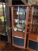 Wood & Glass Display Cabinet 2 - Lighted