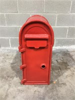 Original cast iron post box