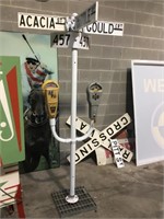 Original cast Street signs & Parking meters