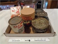 Collection of Vintage Tins & More