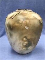 Fabulous 12" pottery vase signed by artist