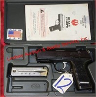 RUGER P95DC AUTO 9MM 1- MAG, BOOK, CASE