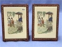 2 Oriental plaques               (k 92)