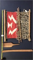 Vintage Navajo Weaving Set