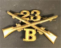 Spanish American War 23rd Infantry Regiment B