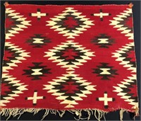 Small Navajo Rug (Red)