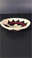 Navajo Woven Yarn Wedding Basket