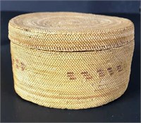Old Basket with Lid