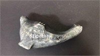 Bekoa Look Seal; Inuit Stone Carving