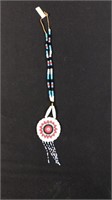 Beaded Medallion Necklace