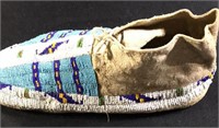 Plains Pair of Beaded Moccasins