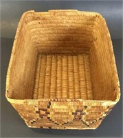 Salish Rectangular Basket