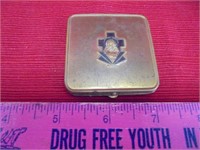 Vintage Brass Pill Box