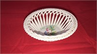 Herend hand-painted porcelain spaghetti bowl, 4