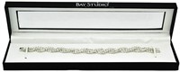 Bay Studio White Crystal Fashion Bracelet