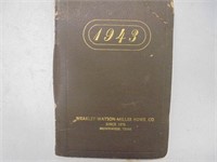 1943 Weakley-Watson-Miller-Howe Co. Appt. book