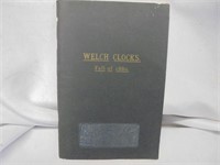 Welch Clocks Book  (copyright 1975)
