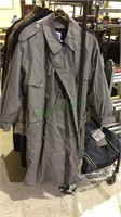 New with tags gray London fog coat, size 42