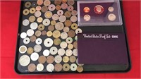 1986 United States proof set, group of foreign