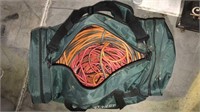 Nylon bag with several drop cords looks like some
